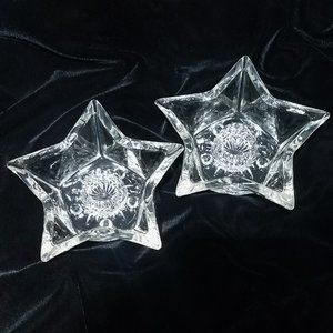 Vintage Star Candlestick Holders